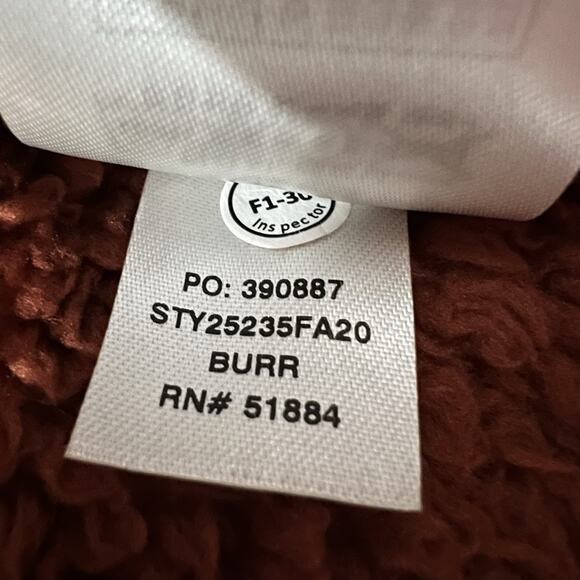 Patagonia Los Gatos 1/4 Zip Fleece Top Women Size Large Sweater Pullover Jacket - Picture 6 of 6